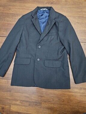 Cat & Jack Boys Black Two-Button Blazer